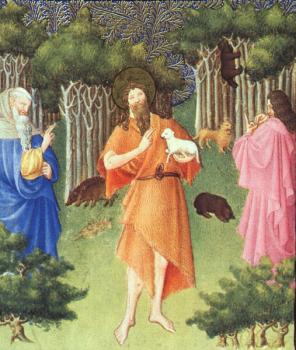 Limbourg Brothers : St. John the Baptist in the Wilderness